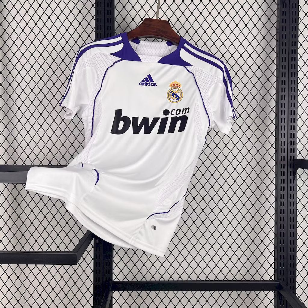Real Madrid 2007 Home Jersey