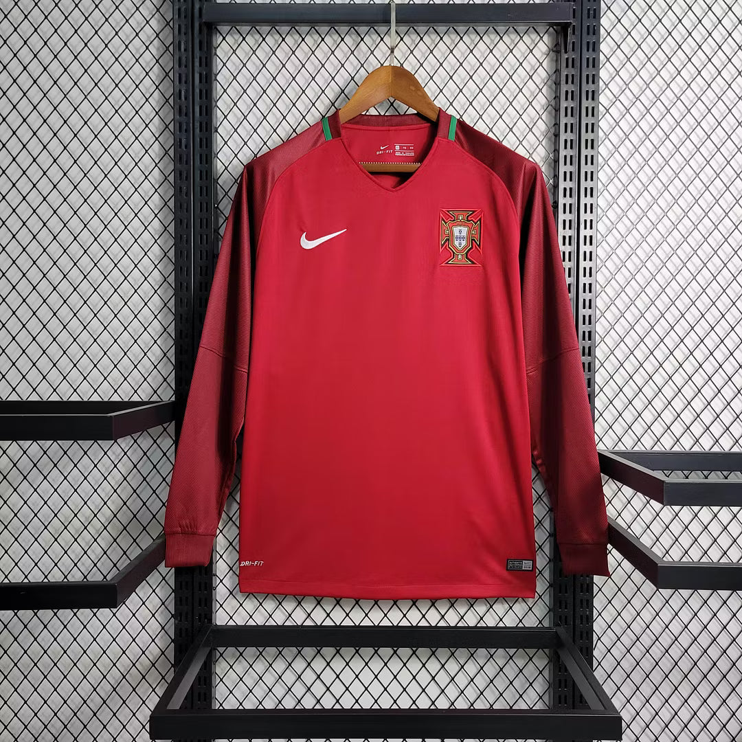 Portugal 2016 L/S Home Jersey