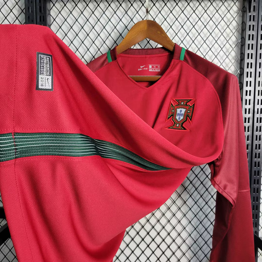 Portugal 2016 L/S Home Jersey