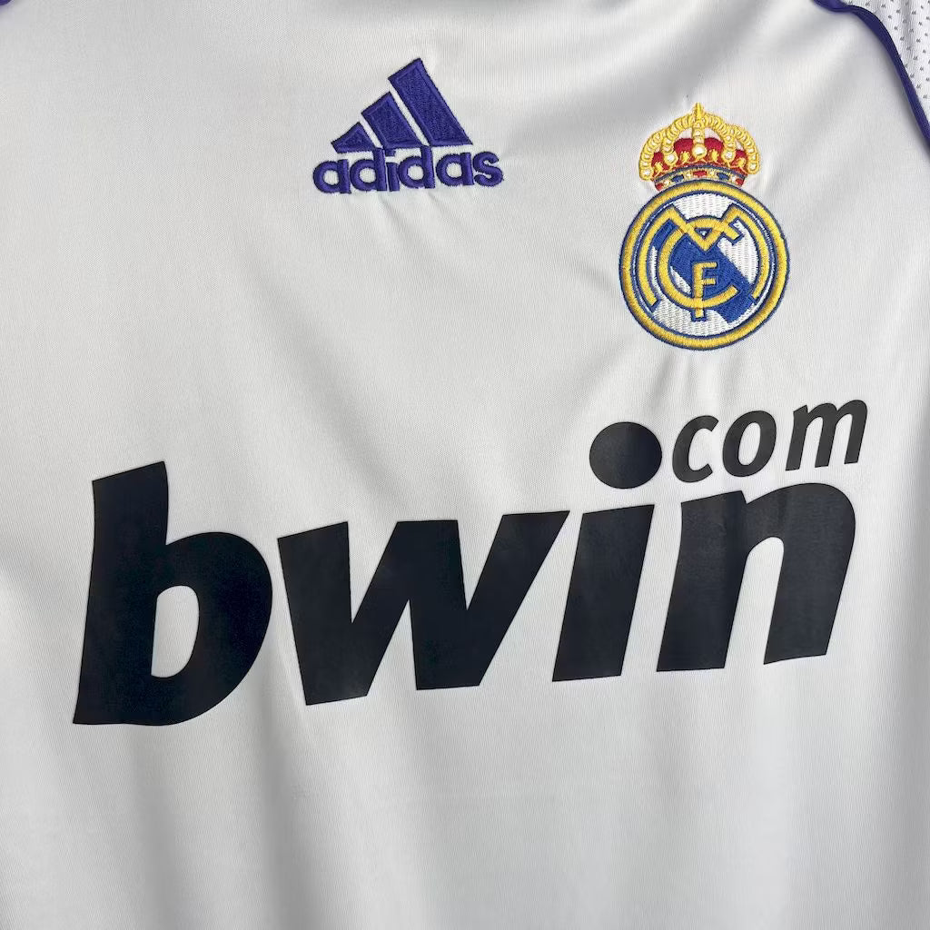 Real Madrid 2007 Home Jersey
