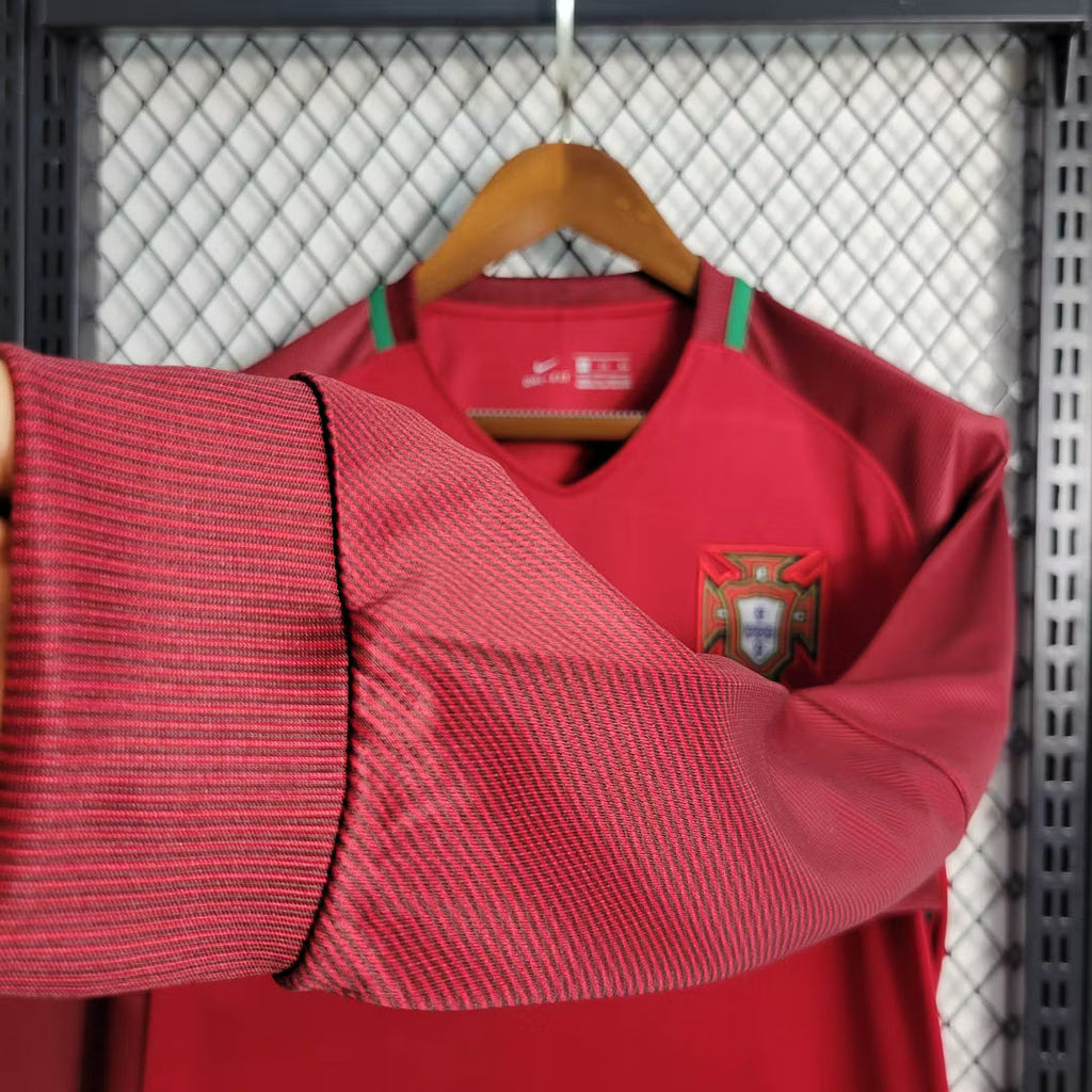 Portugal 2016 L/S Home Jersey