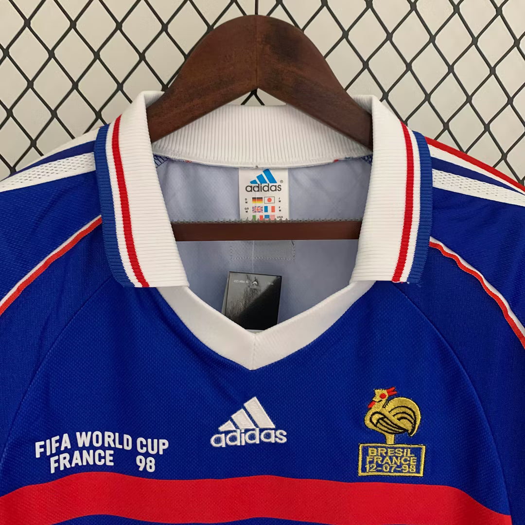 France 1998 L/S Home Jersey