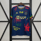 Ajax 2025 Graffiti Navy blue Jersey