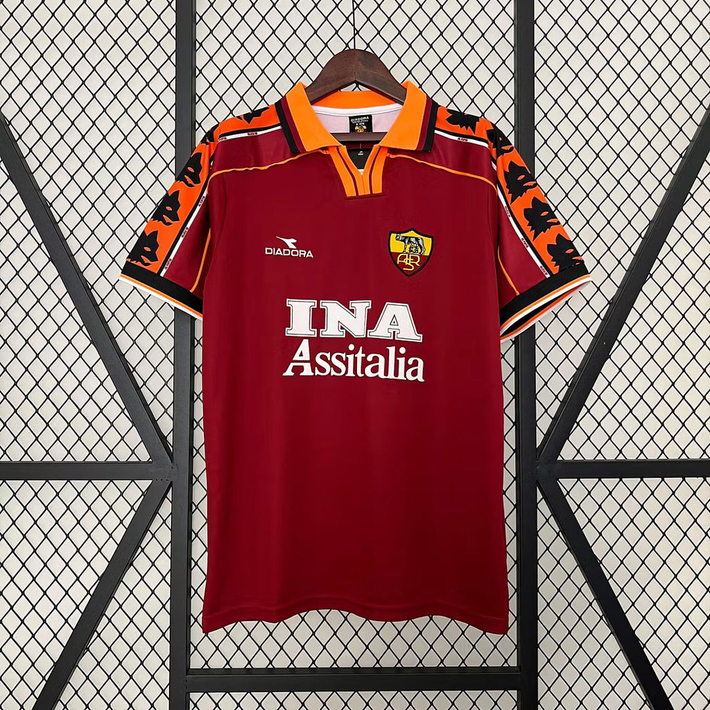 AS Roma 1998 Home Jersey