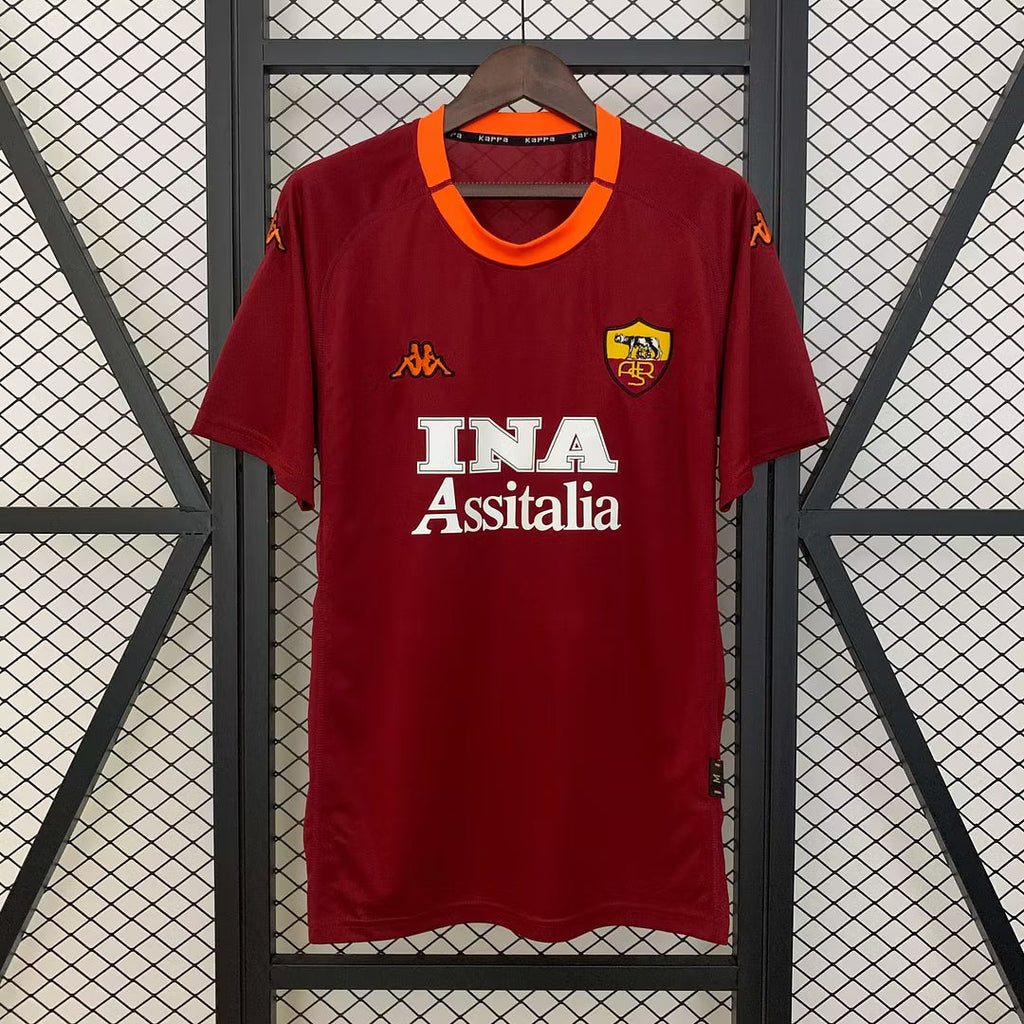 As Roma 2001 Home Jersey