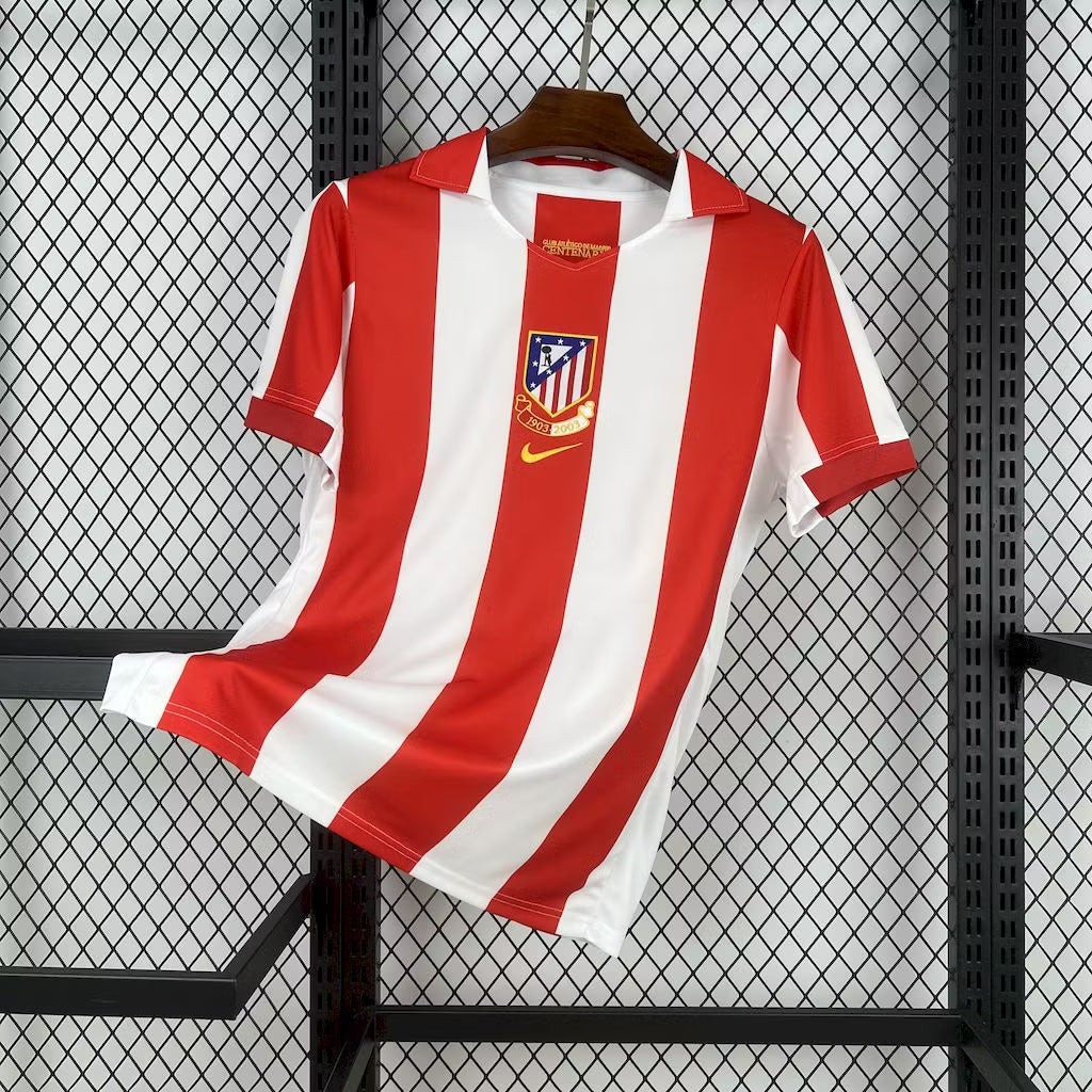 Atletico Madrid 2003 Home Jersey