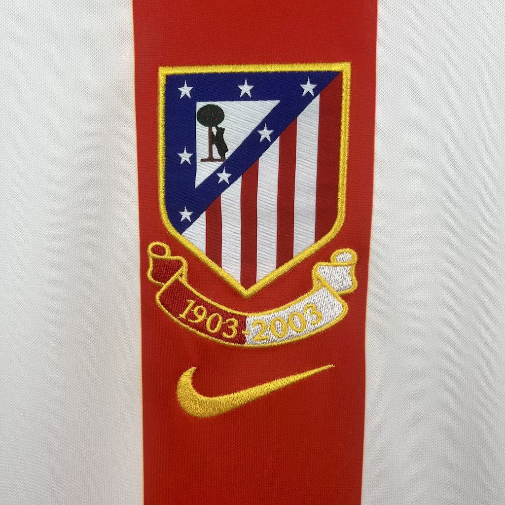 Atletico Madrid 2003 Home Jersey