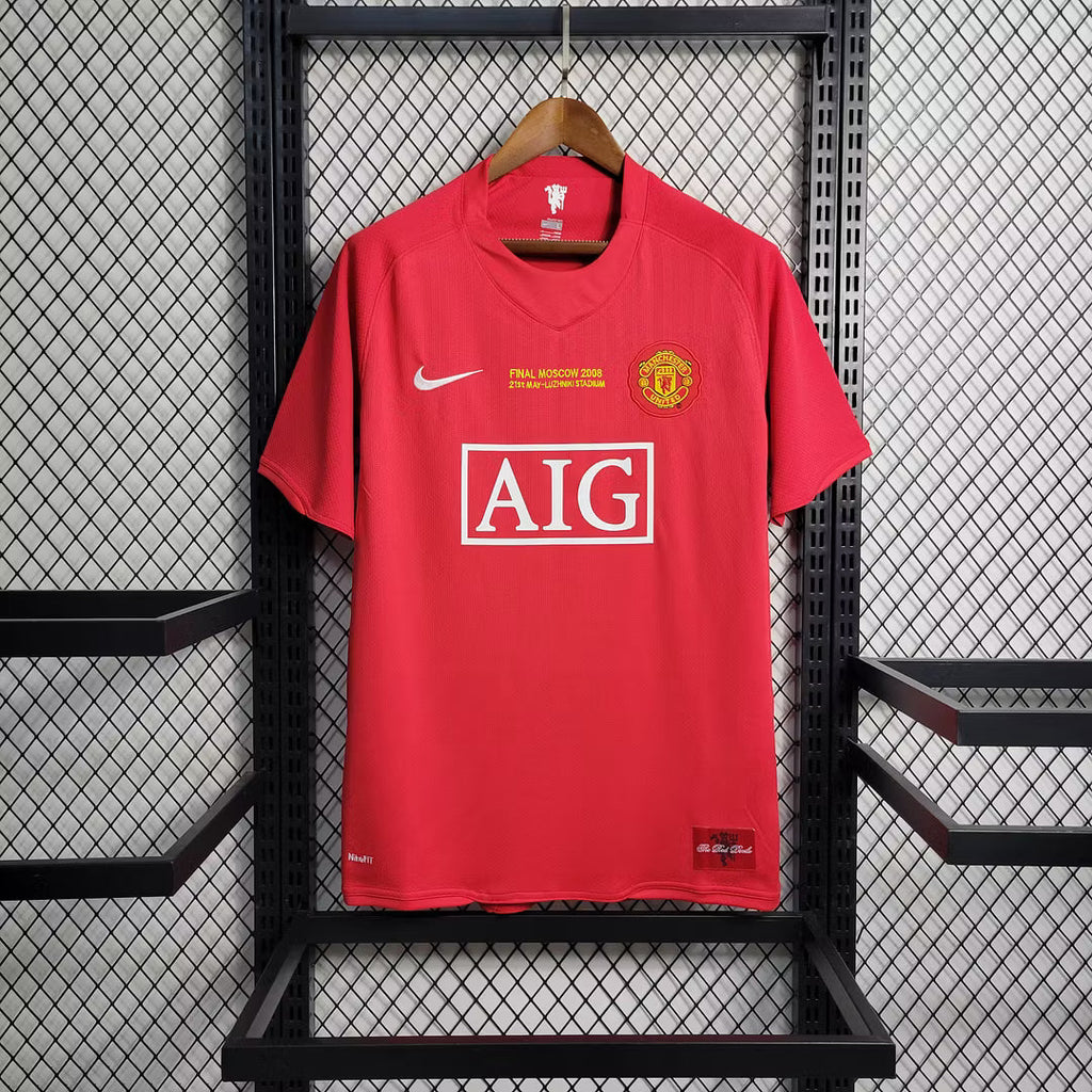 Manchester United 2007 UCL Home Jersey