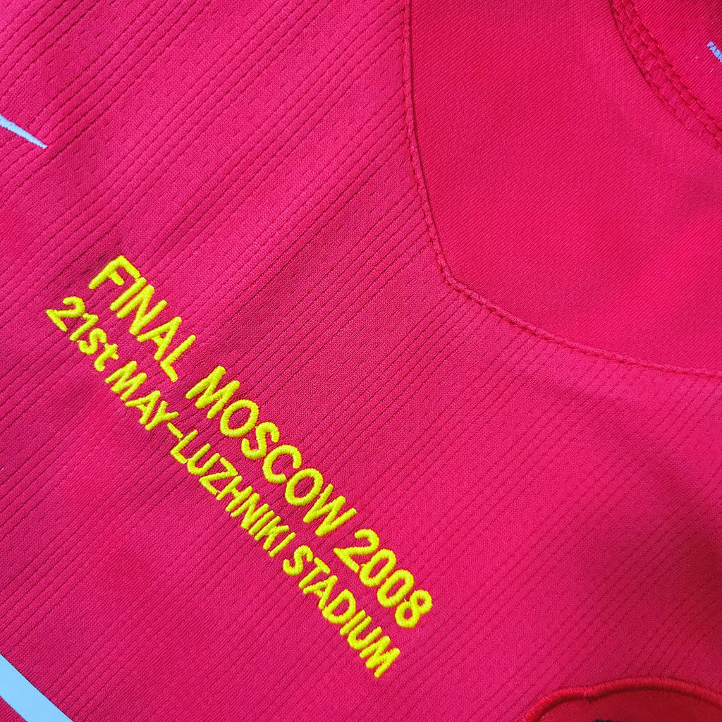 Manchester United 2007 UCL Home Jersey