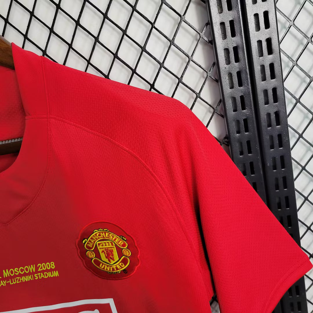 Manchester United 2007 UCL Home Jersey