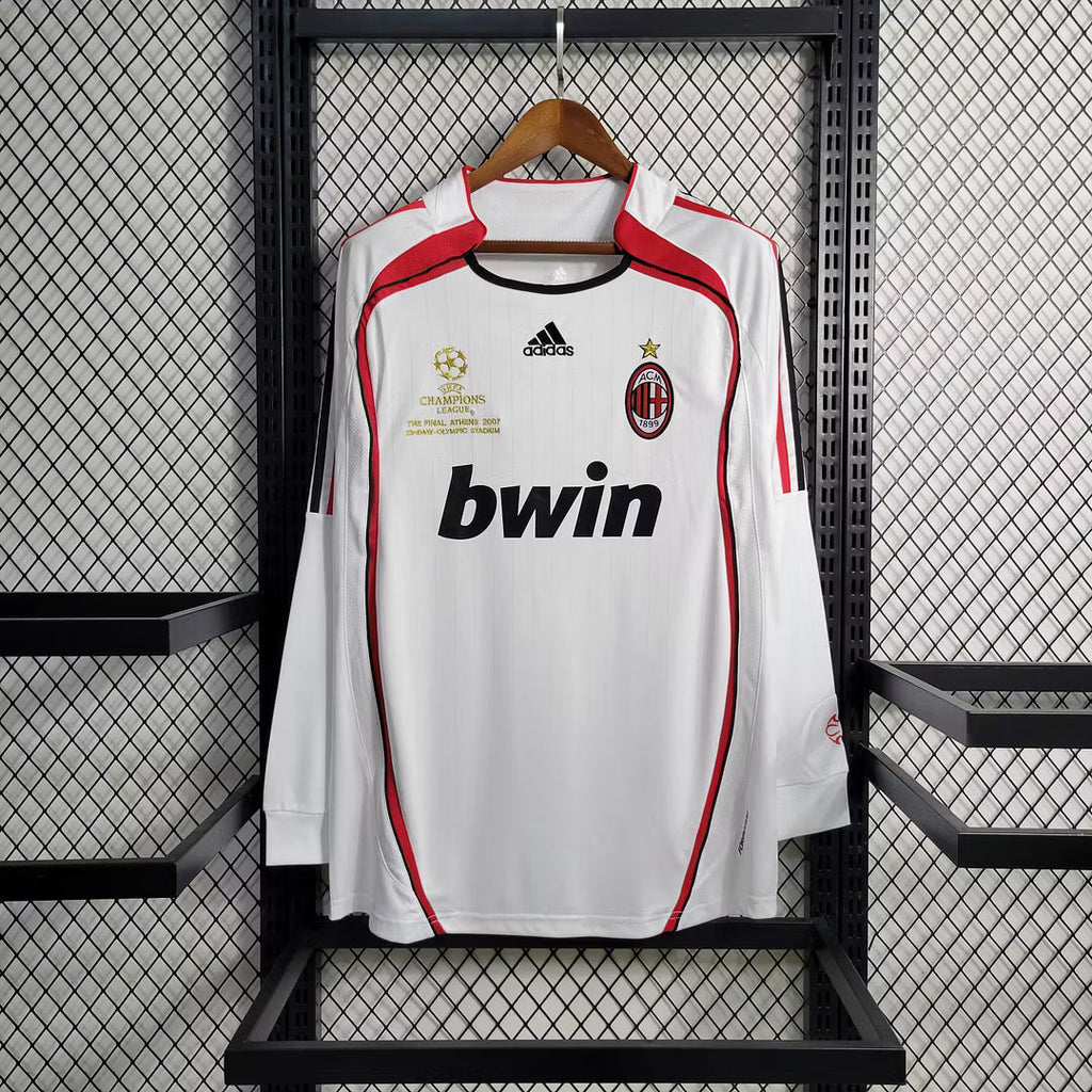 AC Milan 2006 L/S UCL Away Jersey