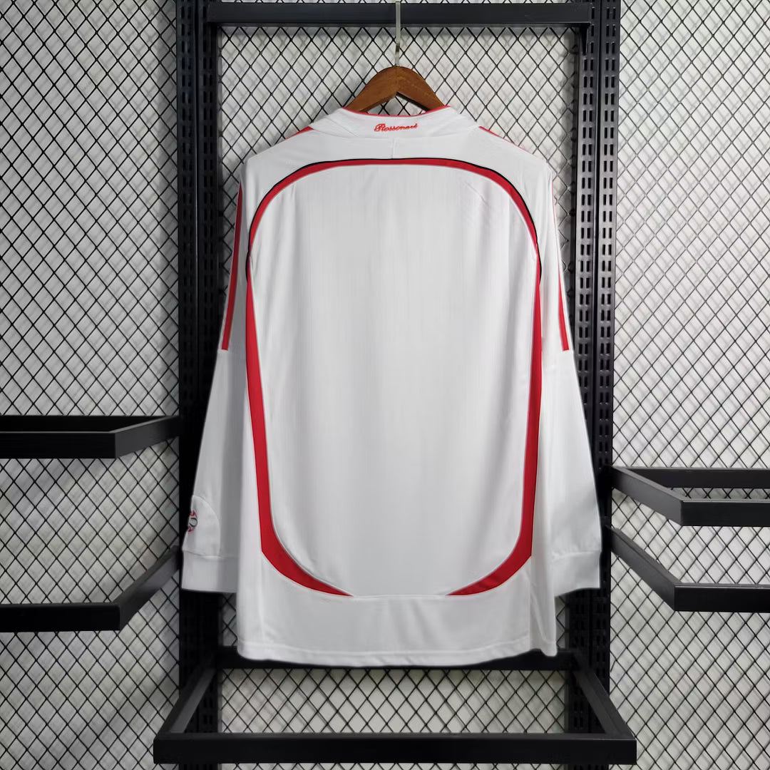 AC Milan 2006 L/S UCL Away Jersey