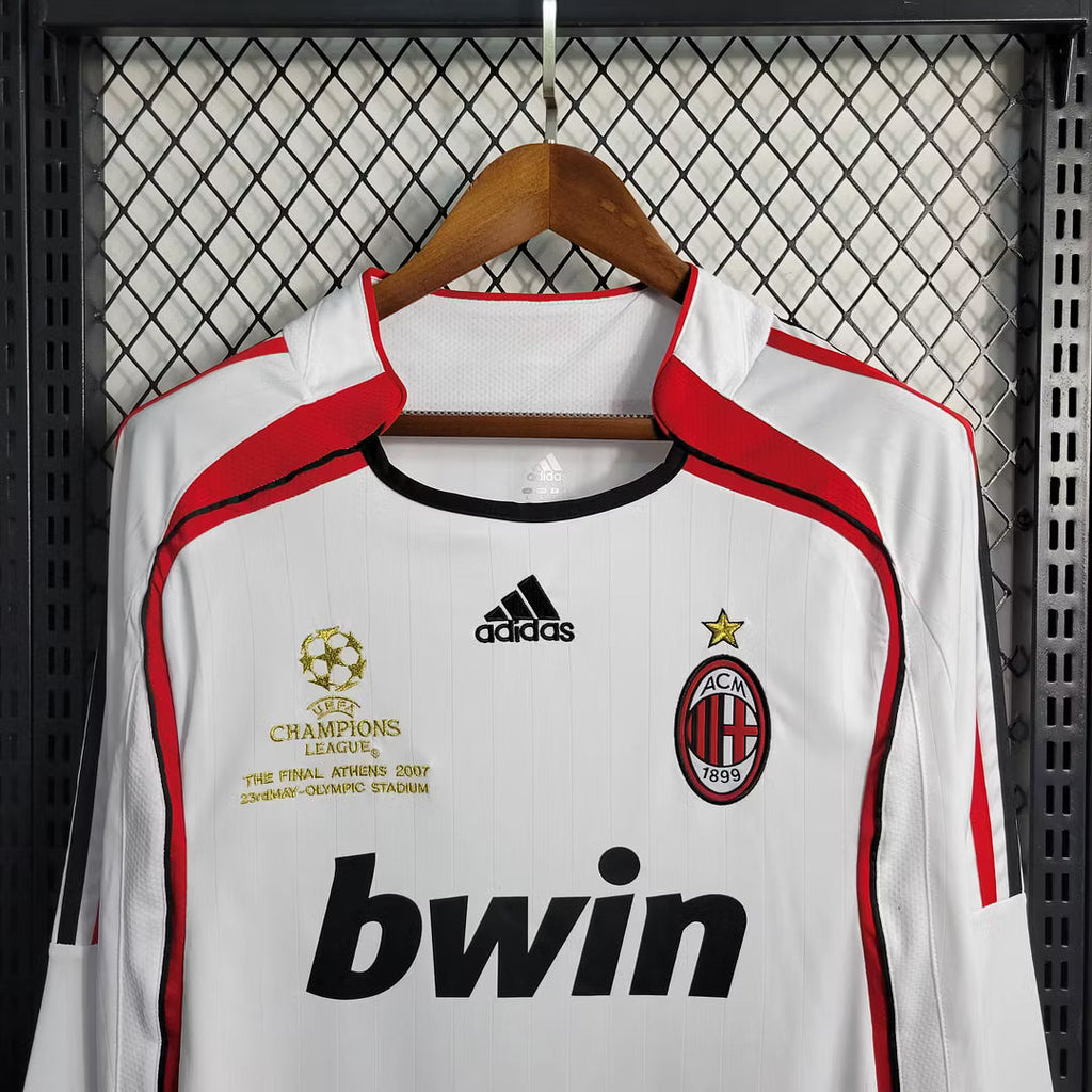 AC Milan 2006 L/S UCL Away Jersey