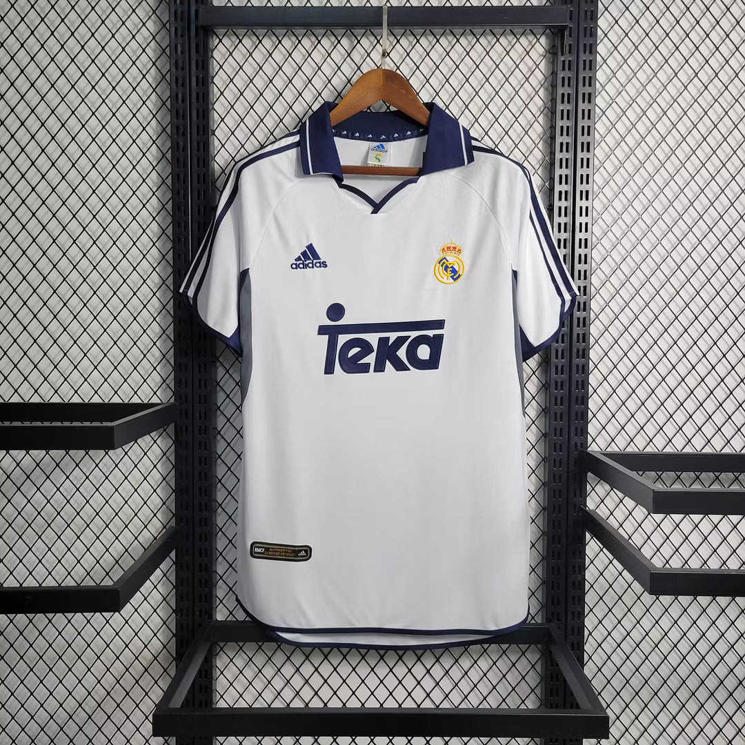 Real Madrid 2000 Home Jersey