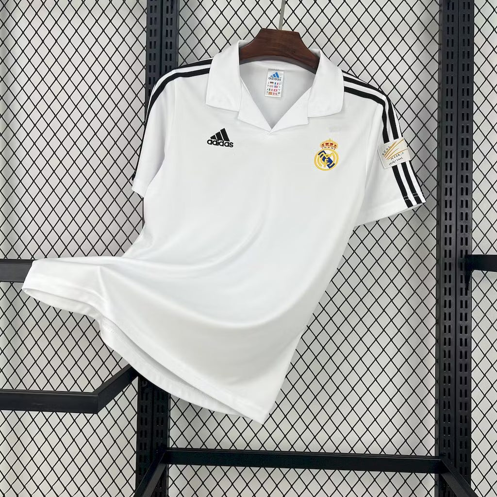 Real Madrid 2002 Home Jersey