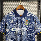 Real Madrid 2024 Blue Dragon Jersey