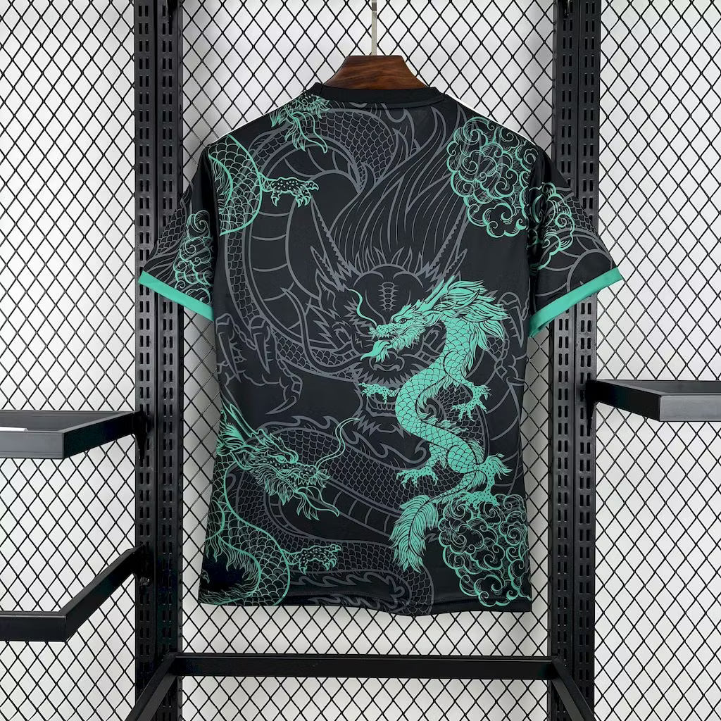 Real Madrid 2025 Emerald Dragon Special Jersey