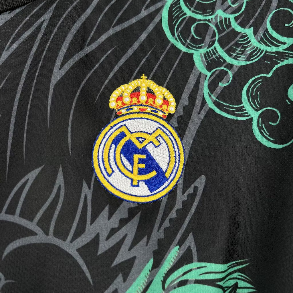 Real Madrid 2025 Emerald Dragon Special Jersey