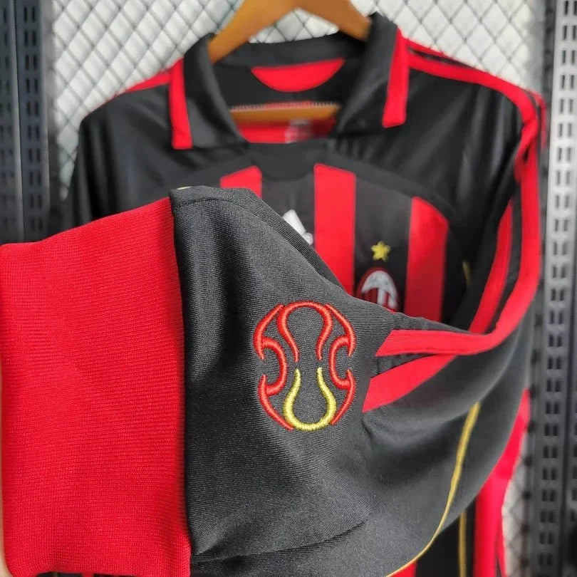 AC Milan 2006 L/S Home Jersey