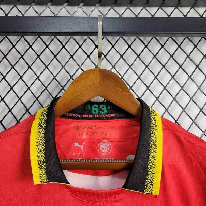 AC Milan 2024 x Off White Red Jersey