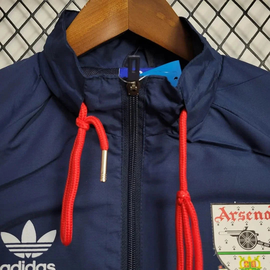 Arsenal 2025 Jacket Retro Windbreaker