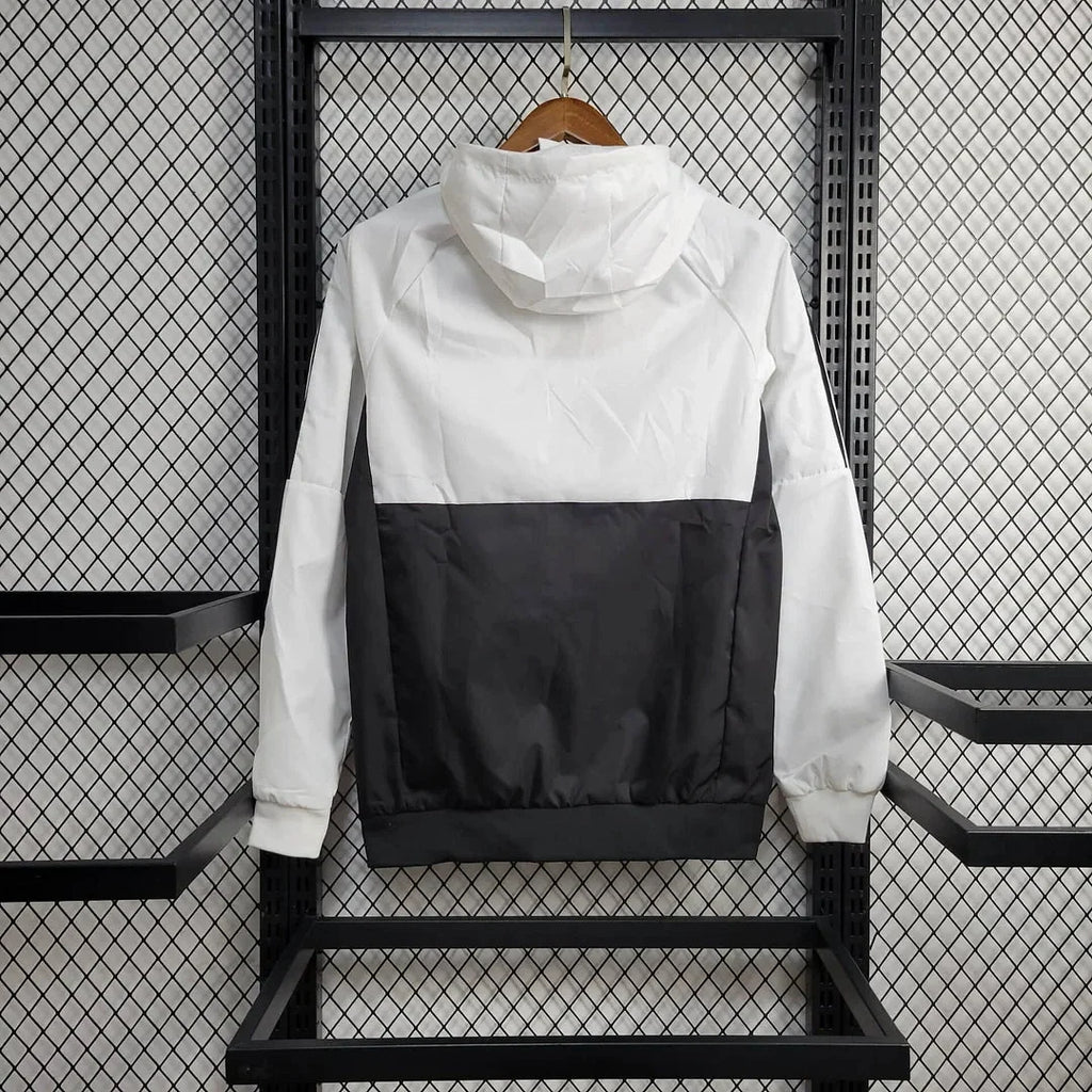 Bayern Munich 2024 Windbreaker White and Black