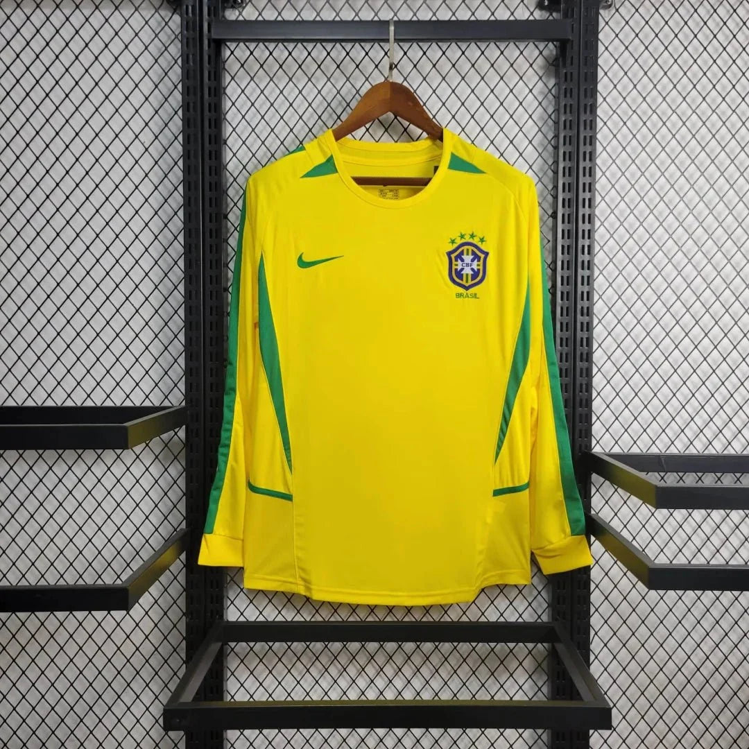 Brazil 2002 Home L/S Jersey