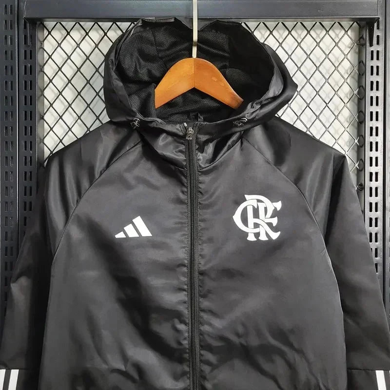 Flamengo 2023 Windbreaker Black