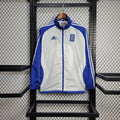 Greece 2025 Jacket White and Blue Windbreaker