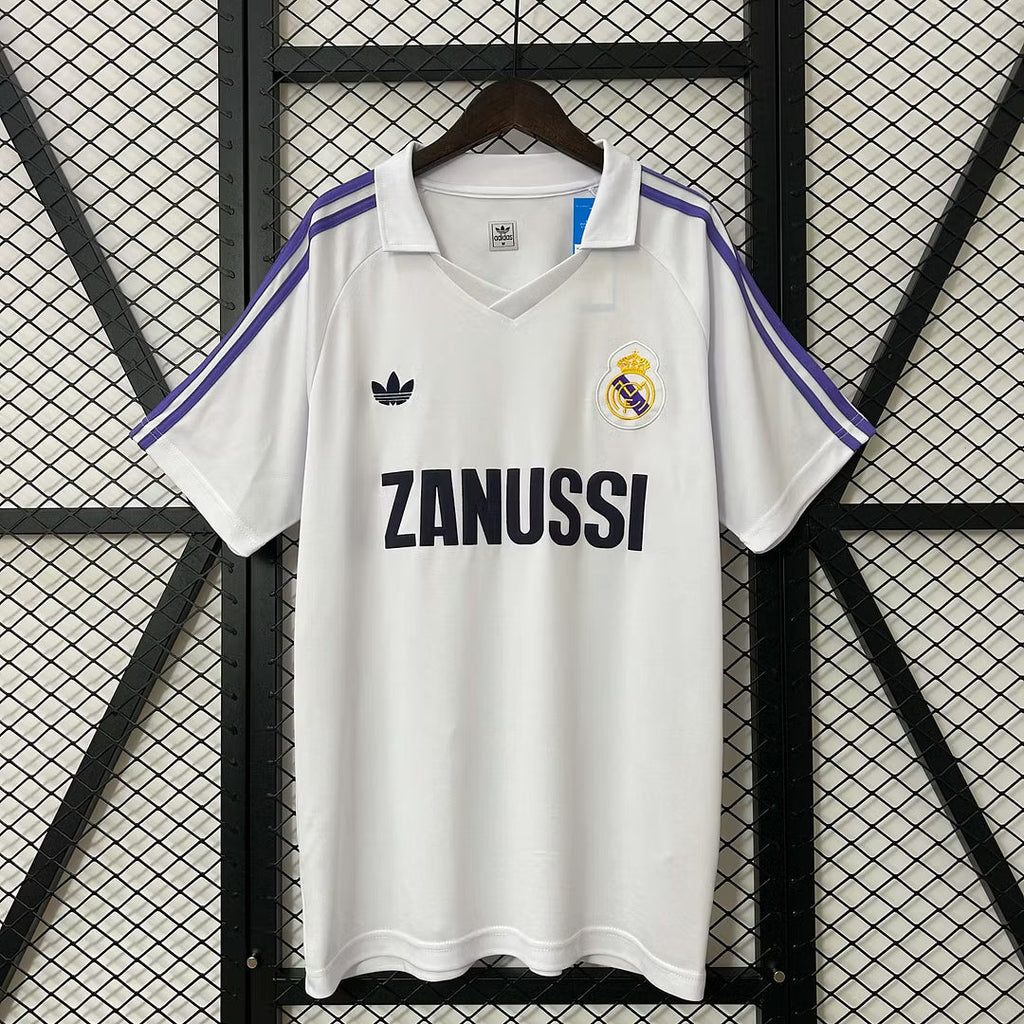 Real Madrid 1984 Home Jersey