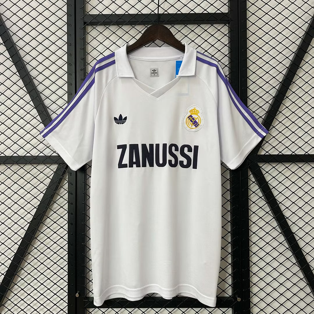 Real Madrid 1984 Home Jersey