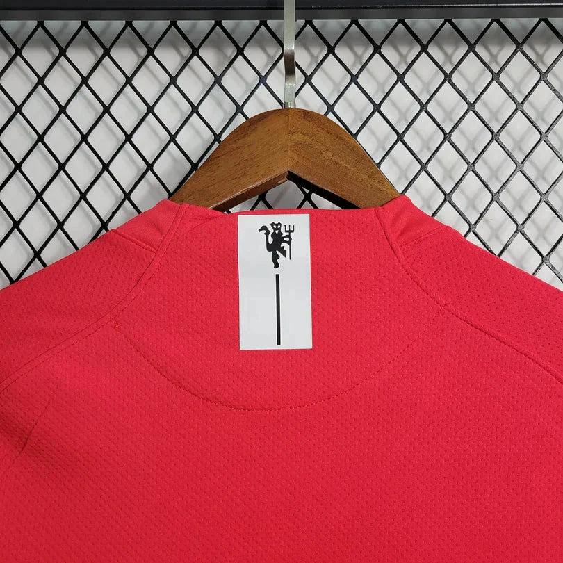 Manchester United 2007 L/S UCL Home Jersey