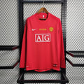 Manchester United 2007 L/S UCL Home Jersey