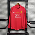 Manchester United 2007 L/S UCL Home Jersey
