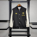 Manchester United 2025 Black And White Jacket Windbreaker