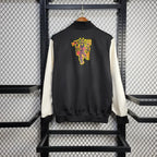 Manchester United 2025 Black And White Jacket Windbreaker