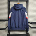 PSG 2022 Windbreaker Blue And White