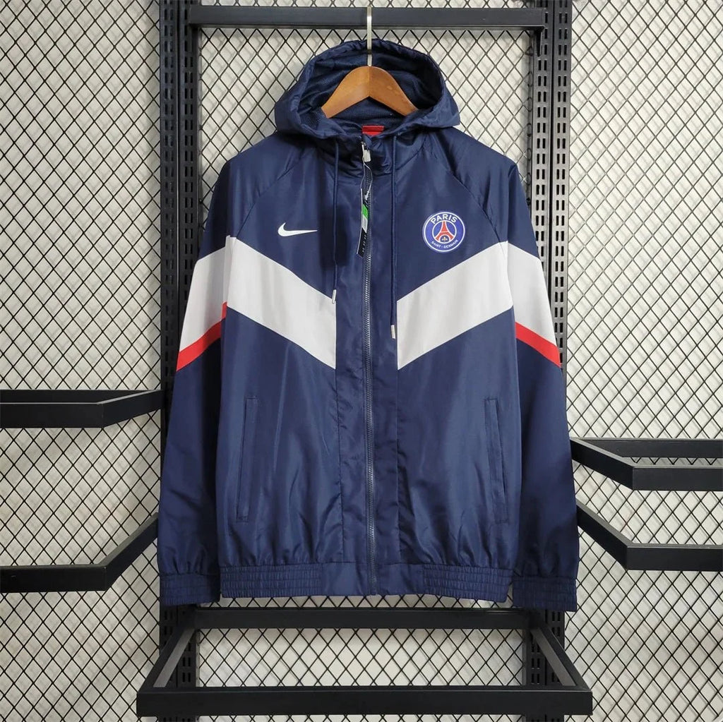 PSG 2022 Windbreaker Blue And White