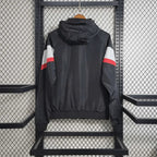 PSG 2023 Windbreaker Black And White Jersey
