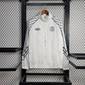 PSG 2025 Air Jordan Jacket White Windbreaker