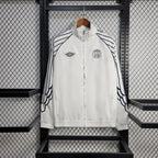 PSG 2025 Air Jordan Jacket White Windbreaker