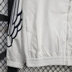 PSG 2025 Air Jordan Jacket White Windbreaker