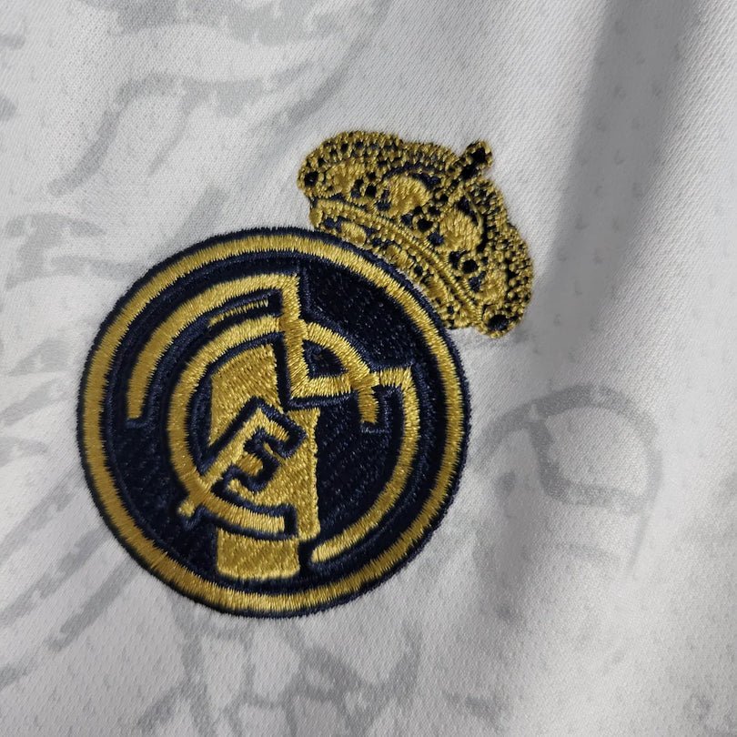 Real Madrid 2022 White Dragon Jersey