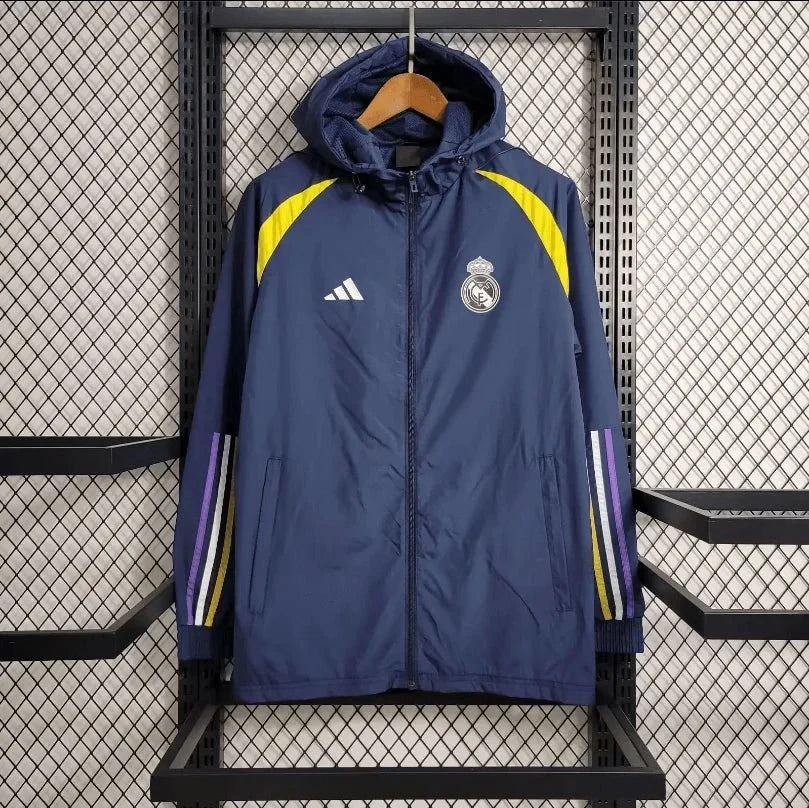Real Madrid 2023 Windbreaker Blue