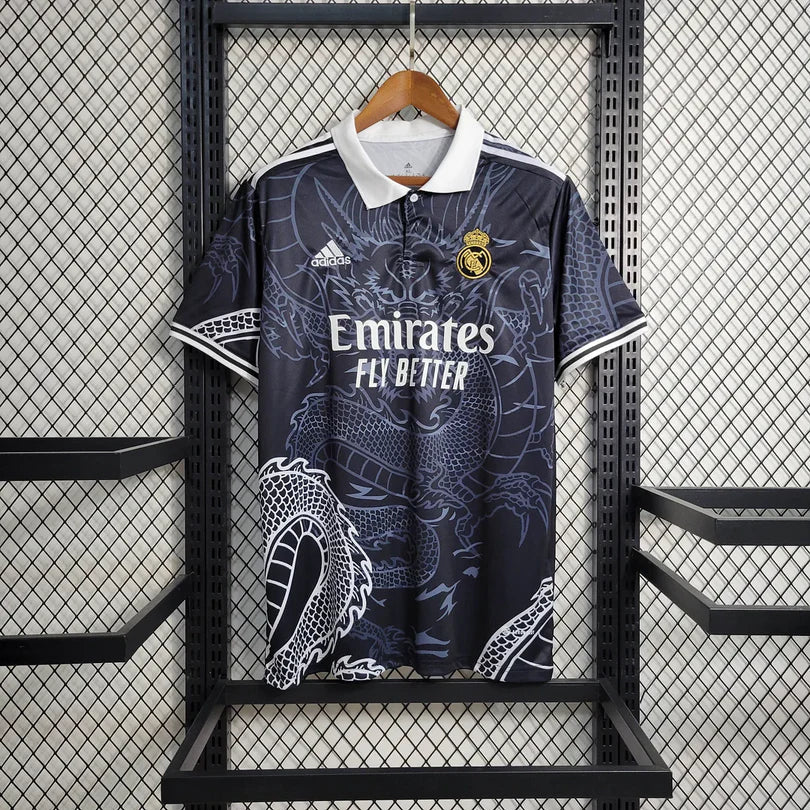 Real Madrid 2024 Navy Dragon Special Jersey
