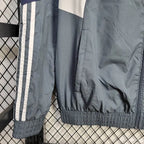 Real Madrid 2025 Jacket Grey Windbreaker