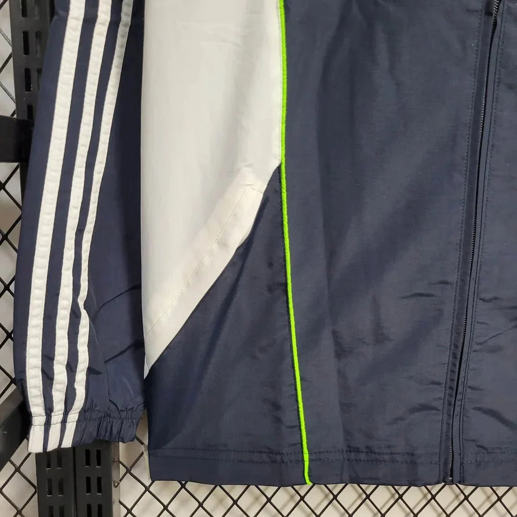 Real Madrid 2025 Jacket Retro Windbreaker