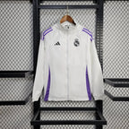 Real Madrid 2025 Jacket White Windbreaker