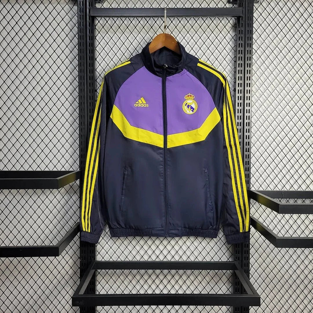 Real Madrid 2025 Jacket Yellow Windbreaker