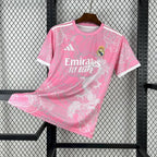 Real Madrid 2025 Pink Dragon Jersey